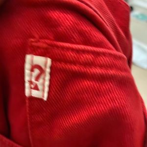 Women’s Red Guess jeans